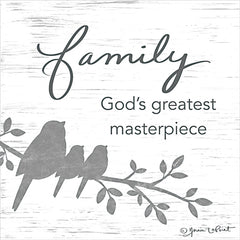 ALP2252 - Family - God's Greatest Masterpiece - 12x12