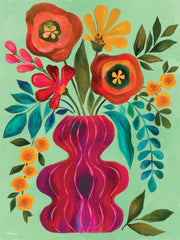 CTD345 - Bright Funky Bouquet - 12x16