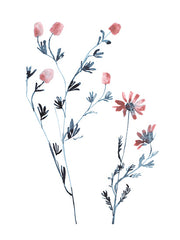 DOG325 - Dainty Botanical - 12x16