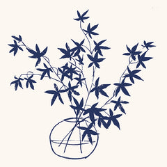 Nature in Navy - 12x12