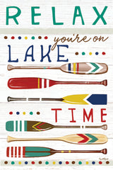 ET429 - Relax You're on Lake Time - 12x18