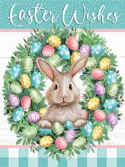 ET544 - Easter Wishes Wreath - 12x16