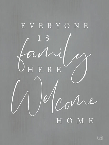 Lux + Me Designs LUX187 - LUX187 - Welcome Home    - 18x24 family quote, welcome home, minimalist design, hand-lettered text, green background, farmhouse typography, inviting message from Penny Lane