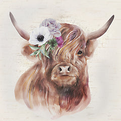 LUX883 - Penny the Highland Cow I - 12x12