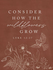 LUX934 - Consider How the Wildflowers Grow - 12x16