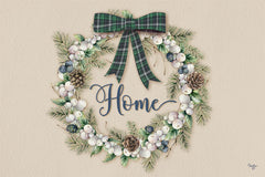 MOL2870 - Winterberry Home Wreath - 18x12