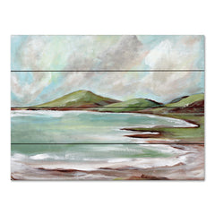 AH109PAL - Green Hills by the Sea - 16x12