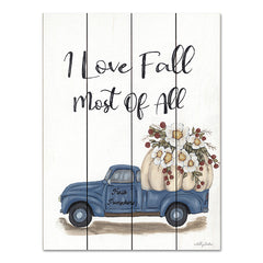 AJ100PAL - I Love Fall Most of All - 12x16