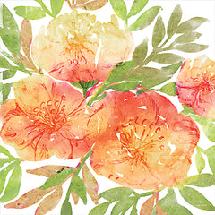 BLUE503 - Peachy Floral IIO - 12x12
