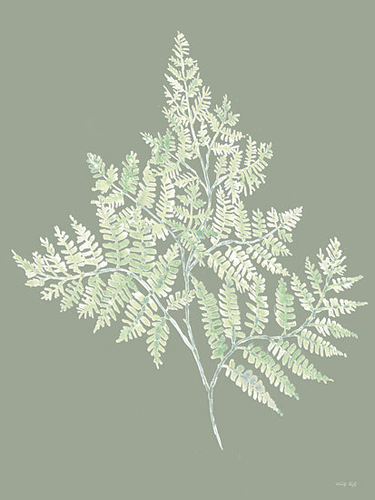 Cindy Jacobs CIN3821 - CIN3821 - Shades of Green II - 12x16 Leaves, Nature, Green & White, Fall, Botanical from Penny Lane