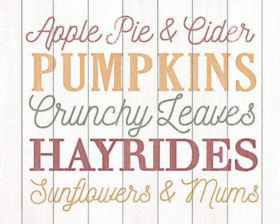 Dogwood Portfolio DOG224 - DOG224 - Fall Stuff - 16x12 Fall, Typography, Signs, Fall Words, Fall Terminology, Wood Slats from Penny Lane