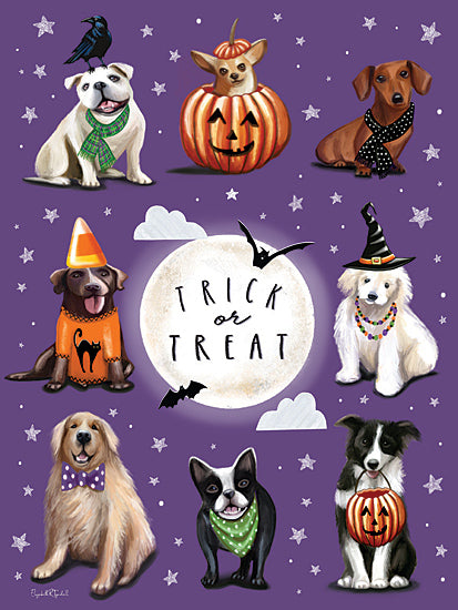 Elizabeth Tyndall Licensing ET211LIC - ET211LIC - Trick or Treat Dogs and Stars - 0  from Penny Lane
