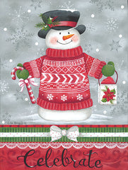KEN1261LIC - Red Sweater Snowman - 0