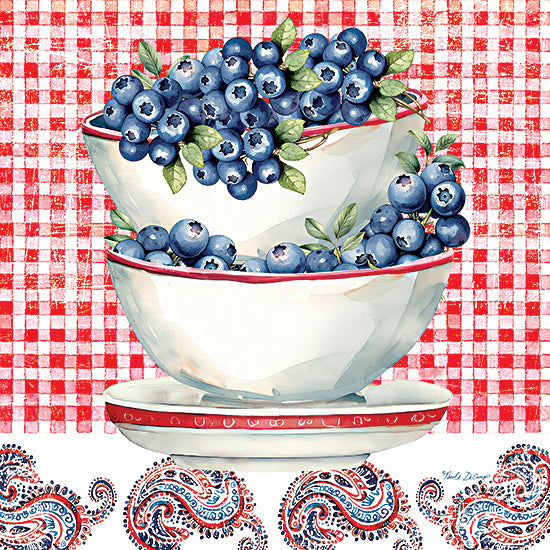 Nicole DeCamp Licensing ND209LIC - ND209LIC - Blueberry Teacups - 0  from Penny Lane