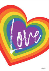 PAV483 - Rainbow Love Heart - 12x18