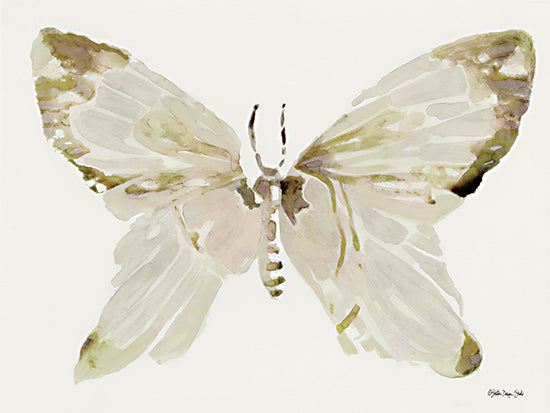 Stellar Design Studio SDS544 - SDS544 - Neutral Butterfly I - 16x12 Butterfly, Neutral Butterfly, White from Penny Lane