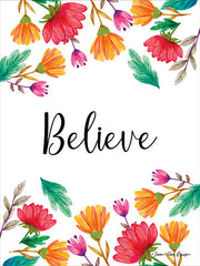 ST100 - Floral Believe - 12x16