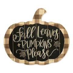 DUST227PUMP - Fall Leaves and Pumpkins Please