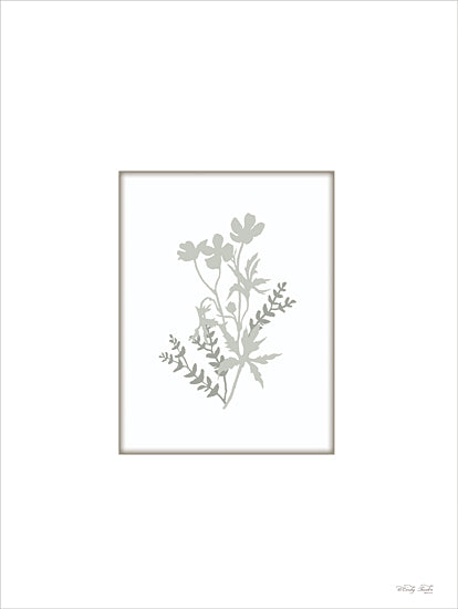 Cindy Jacobs CIN4269 - CIN4269 - Botanical Silhouette II - 12x16 Flowers, Silhouette, Border, Botanical, Greenery, White from Penny Lane