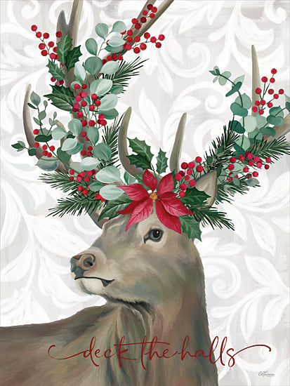 Cat Thurman Designs Licensing CTD118LIC - CTD118LIC - Dreaming of a White Christmas Deer - 0  from Penny Lane