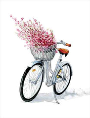 DOG285 - Flower Bicycle III - 12x16