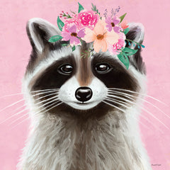 ET335 - Floral Raccoon - 12x12