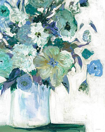 Kamdon Kreations KAM505 - KAM505 - When You Feel Pretty Blue - 12x16 Flowers, Blue Flowers, Greenery, Bouquet, Vase from Penny Lane