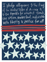 KD217 - I Pledge Allegiance to the Flag - 12x16