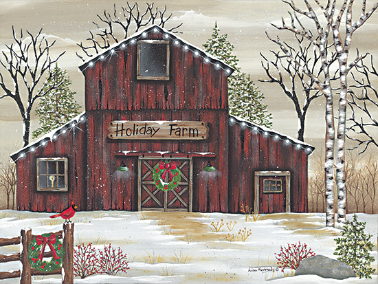 Lisa Kennedy Licensing KEN1247LIC - KEN1247LIC - Holiday Farm Barn - 0  from Penny Lane