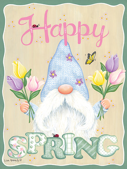 Lisa Kennedy Licensing KEN1277LIC - KEN1277LIC - Happy Spring Gnome - 0  from Penny Lane