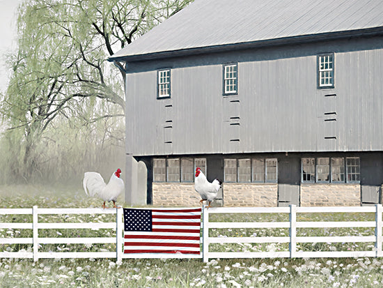 Lori Deiter Licensing LD3168LIC - LD3168LIC - Patriotic Roosters - 0  from Penny Lane