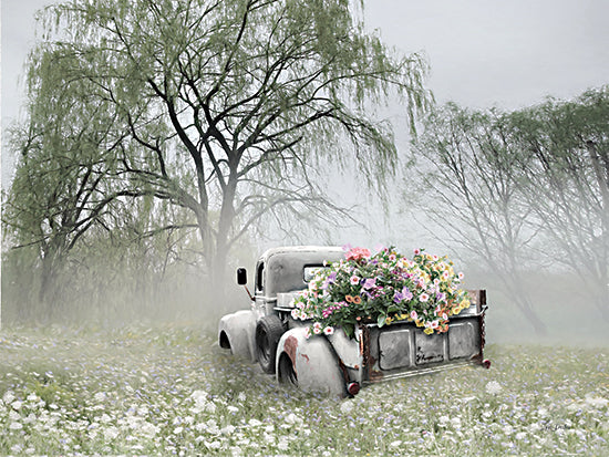 Lori Deiter LD3402 - LD3402 - Vintage Flower Truck   - 16x12 Photography, Landscape, Truck, Flower Truck, Spring, Spring Flowers, Wildflowers, Trees from Penny Lane