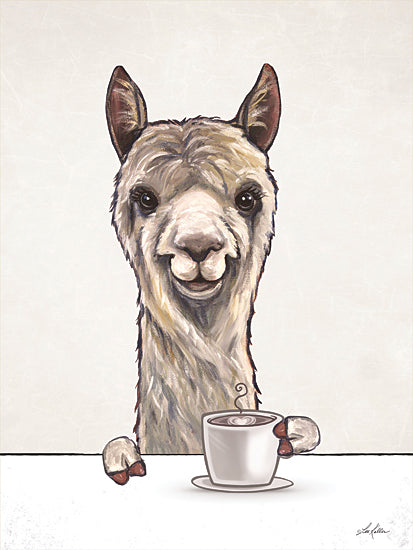 Lee Keller LK253 - LK253 - Good Morning Alpaca - 12x16 Whimsical, Kitchen, Alpaca, Coffee, Coffee Cup,  Farm, Typography, Signs, Textual Art, Farmhouse/Country from Penny Lane