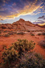 MPP1011 - Sunset in the Valley of Fire - 12x18