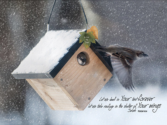 Robin-Lee Vieira RLV708 - RLV708 - Your Wings - 16x12 Photography, Birds, Tree Branch, Religious, No Matter the Season, the Day or the Weather, Typography, Signs, Textual Art, Flowers from Penny Lane