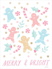 RN555 - Merry & Bright Pastel Gingerbread - 12x16