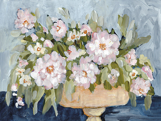 Amanda Hilburn AH262 - AH262 - Pink Camelias - 18x12 pink flowers, soft composition, painterly bouquet from Penny Lane