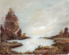 AH308 - Autumn Pond - 16x12