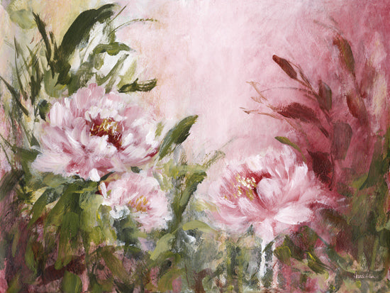 Amanda Hilburn AH329 - AH329 - Blushing Peonies - 16x12 botanical, floral, greenery, peony, painterly, feminine, oil painting, pink from Penny Lane