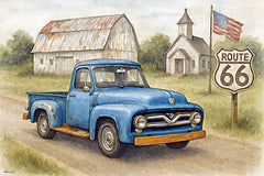 ANT251 - Route 66 Charm - 18x12