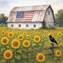 ANT311 - Patriotic Barn in Bloom - for dailies - 12x12