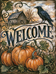 ANT456 - Welcome Pumpkins - 12x16