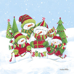 ART1375 - Jolly Snowman Family - 12x12