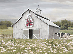 AS317 - Flower Field Quilt Barn I - 16x12