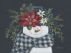 BR604 - Floral Snowman II - 16x12
