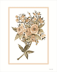 CIN4265 - Peach Botanical II - 12x16