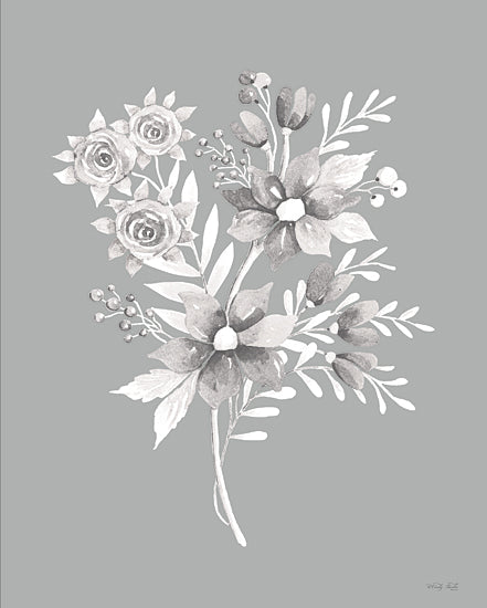 Cindy Jacobs CIN4266 - CIN4266 - Gray Botanical Set I - 12x16 Flowers, Leave, Botanical, Gray and White from Penny Lane