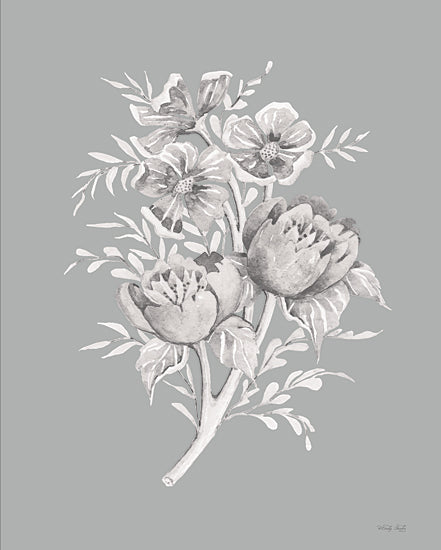 Cindy Jacobs CIN4267 - CIN4267 - Gray Botanical Set II - 12x16 Flowers, Leave, Botanical, Gray and White from Penny Lane