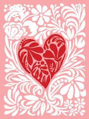 CIN4550 - Red Heart - 12x16
