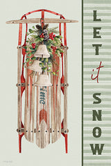CIN4741 - Let It Snow Sled - 12x18